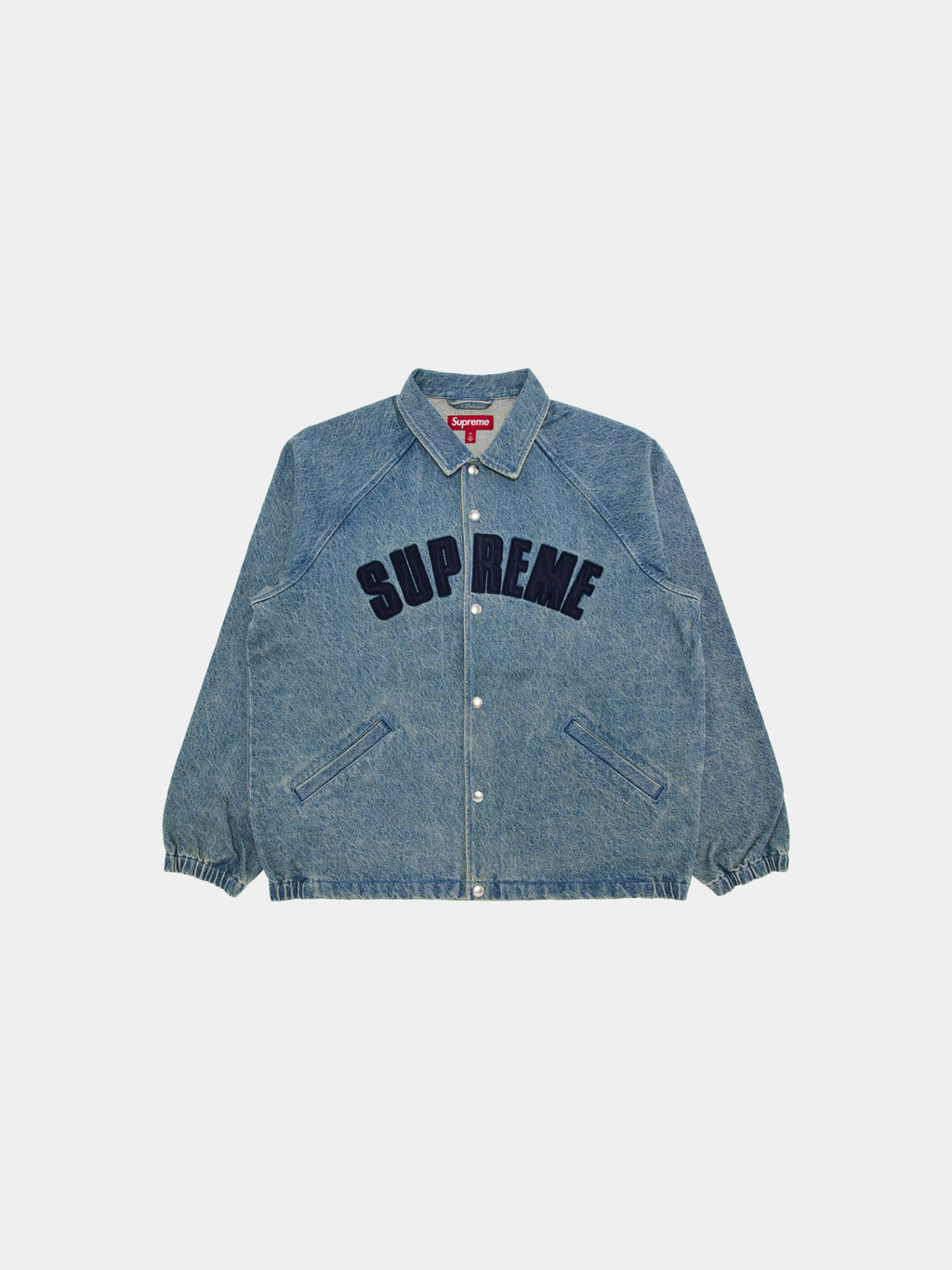 Supreme Arc Denim Coaches Jacket 'Washed Indigo'