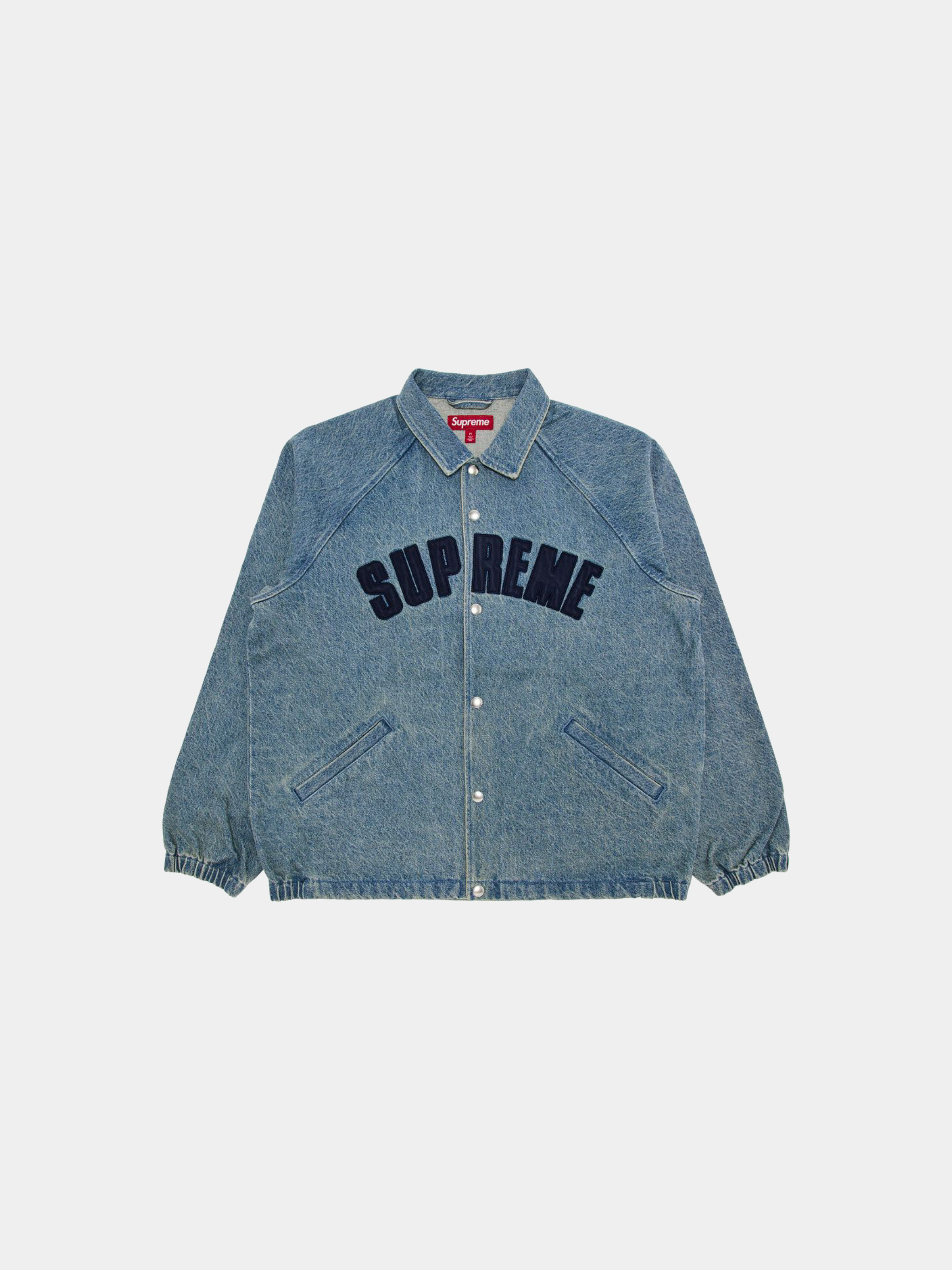 Supreme Arc Denim Coaches Jacket 'Washed Indigo'