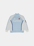 Supreme x Umbro Zip Up Sweater 'Light Blue'