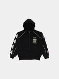 Supreme Playoffs Zip Up Hooded Sweatshirt 'Black'