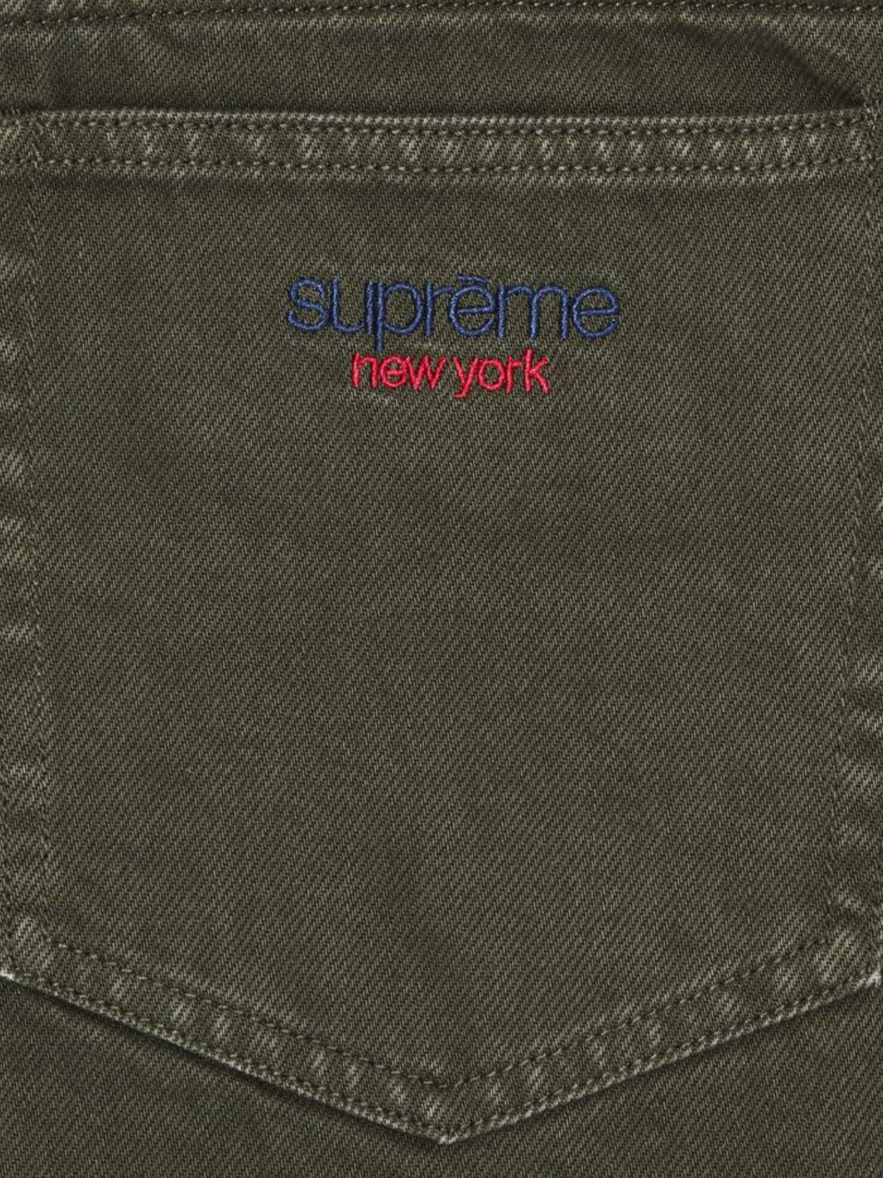 Supreme Baggy Jean 'Olive'