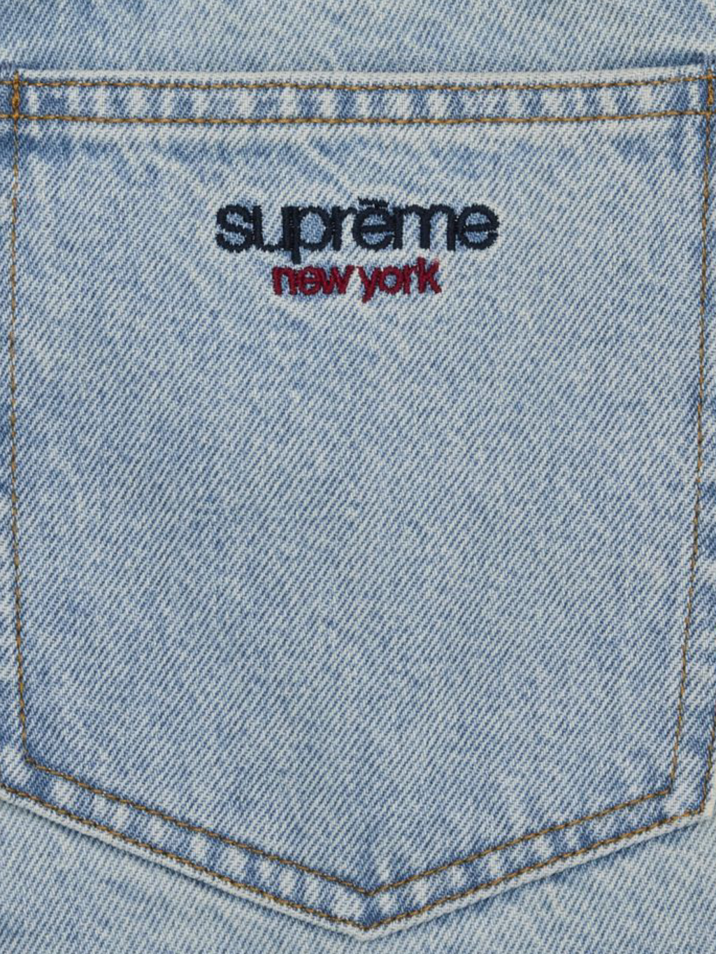 Supreme Baggy Jean 'Light Washed Indigo'
