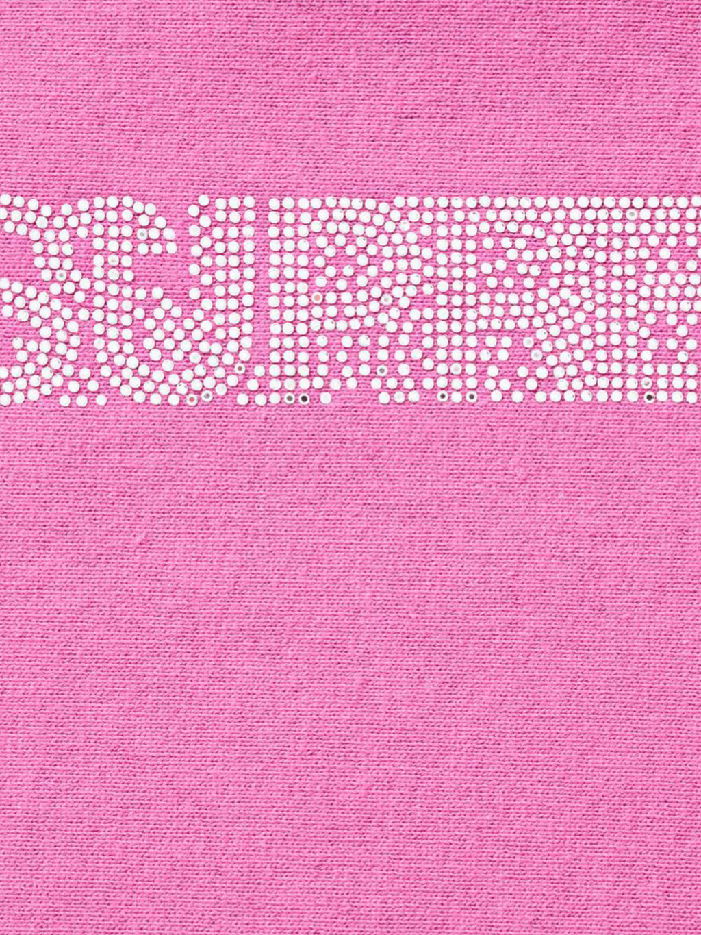 Supreme Swarovski Motion Logo Hooded Sweatshirt 'Pink'