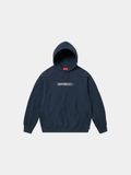 Supreme Swarovski Motion Logo Hooded Sweatshirt 'Navy'