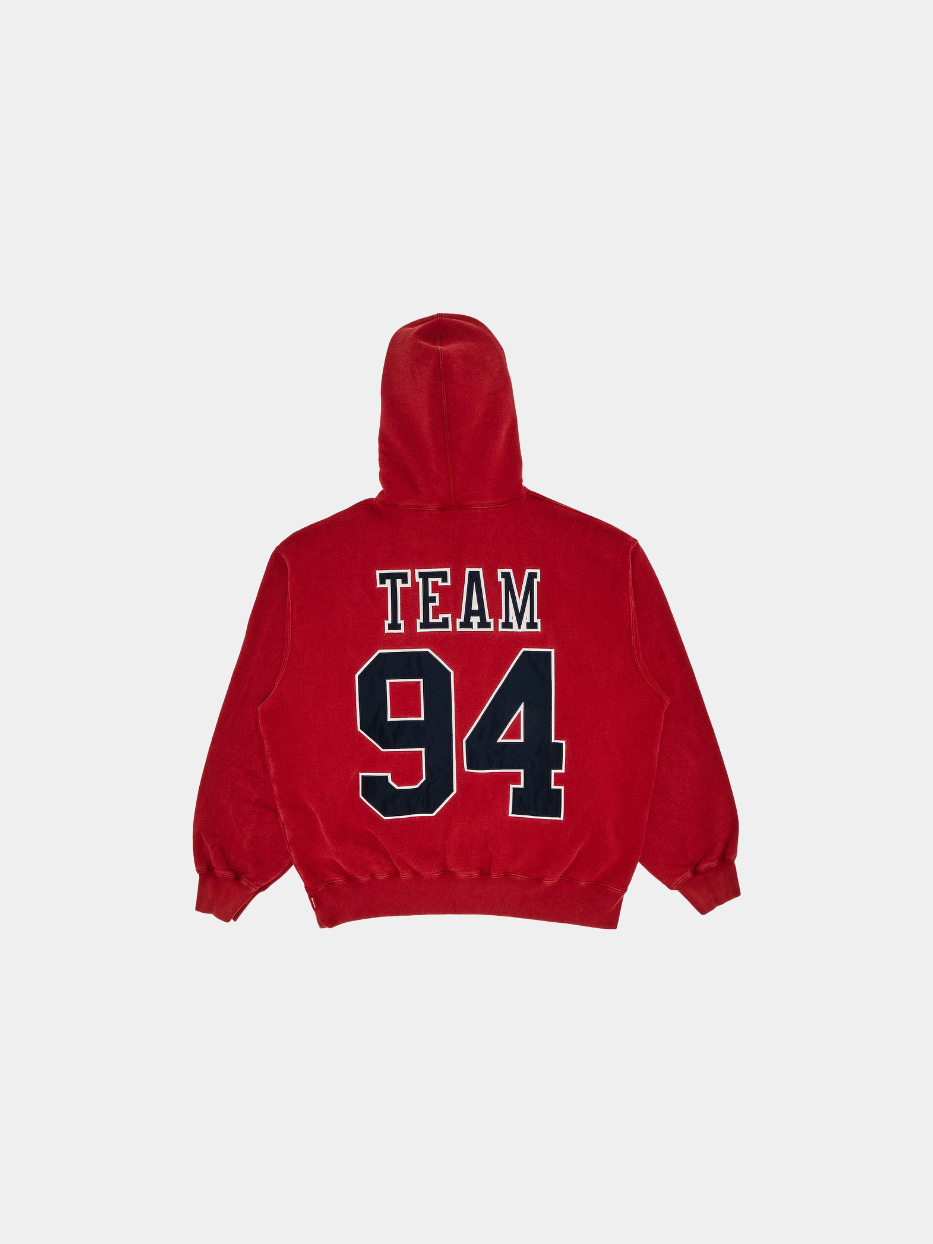 Supreme Team 94 Hooded Sweatshirt 'Red'