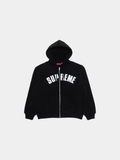 Supreme Arc Thermal Zip Up Hooded Sweatshirt 'Black'