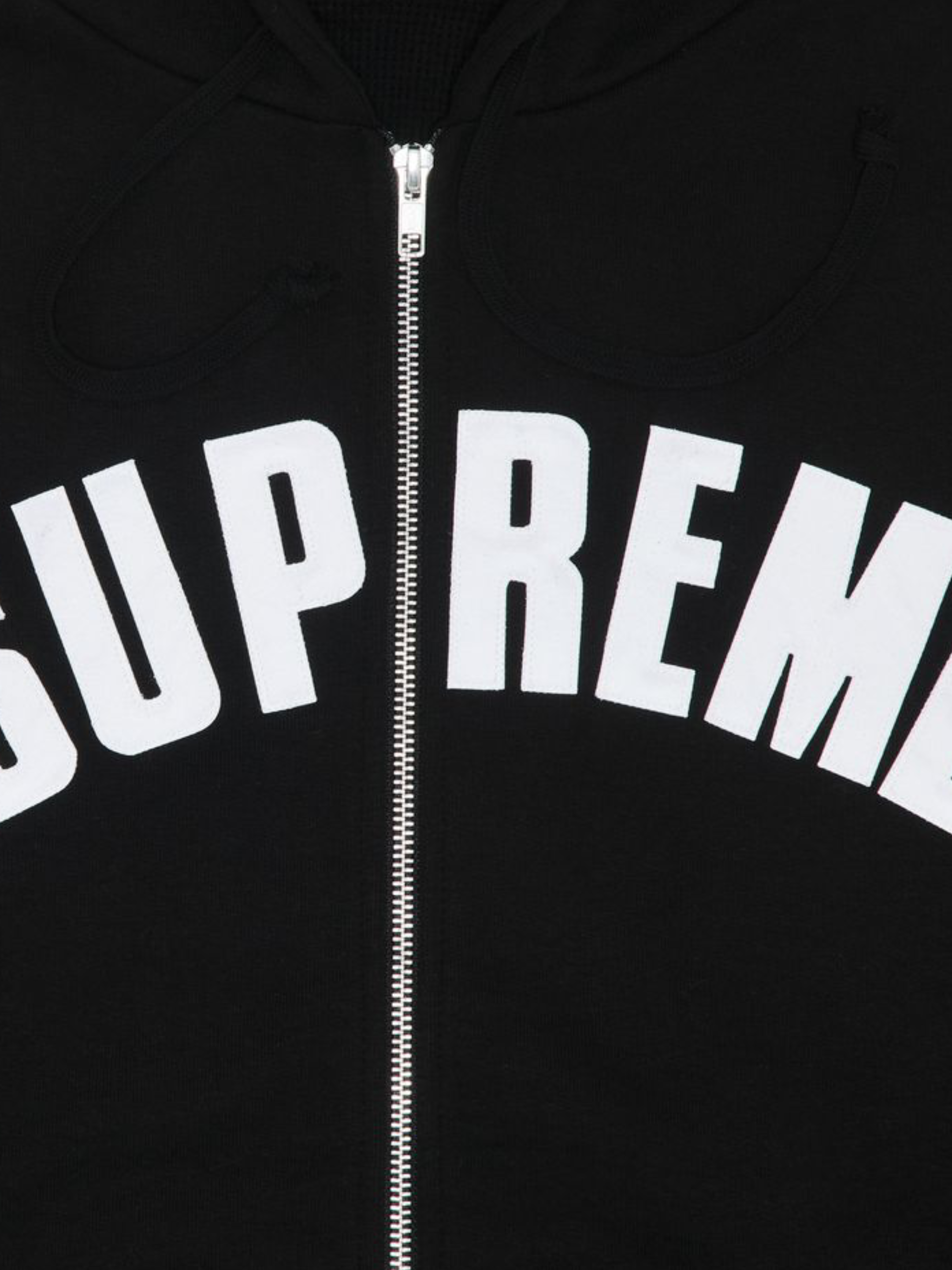 Supreme Arc Thermal Zip Up Hooded Sweatshirt 'Black'