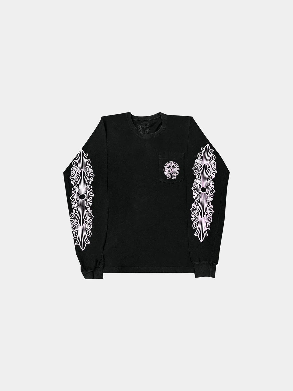 Chrome Hearts Chengdu Pocket Long-Sleeve 'Black/Pink'
