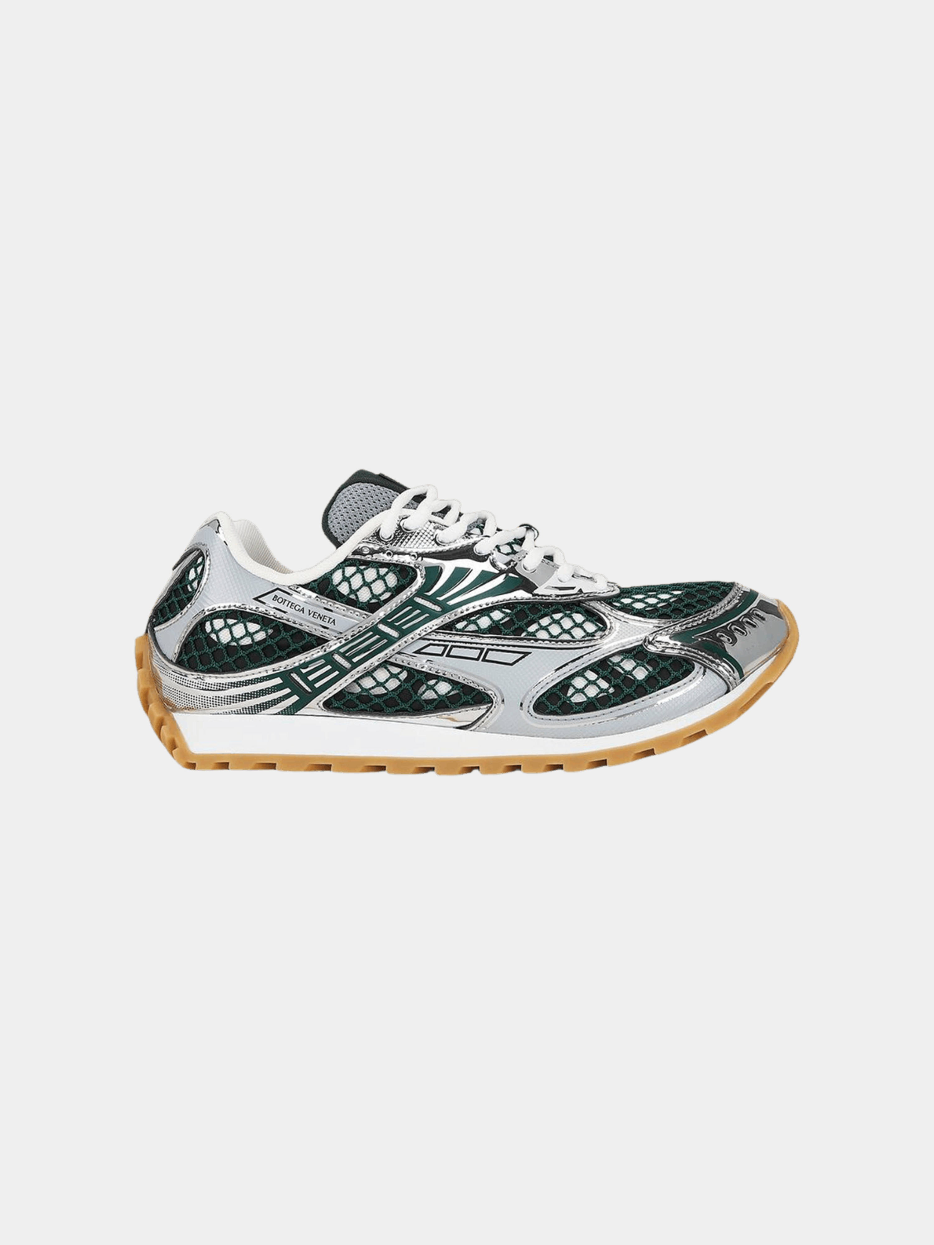Bottega Veneta Orbit Sneaker 'Biliard Green Silver'
