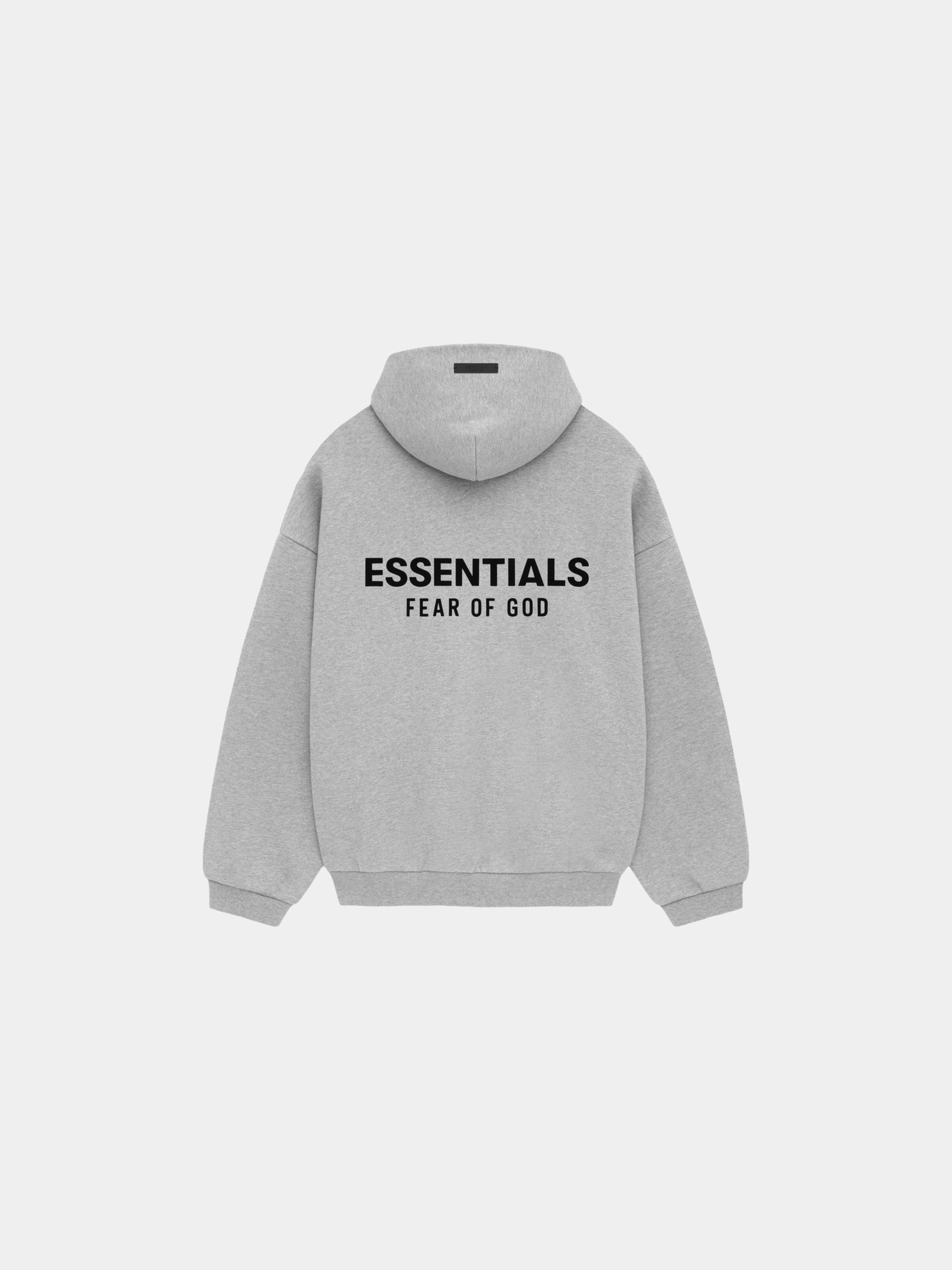 Fear of God Essentials Fleece Hoodie II 'Light Heather Grey'